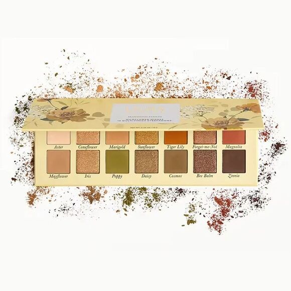 LAURA GELLER Seasonless Staples Wildflower Wishes Eyeshadow Palette 14shades NIB - Picture 4 of 7